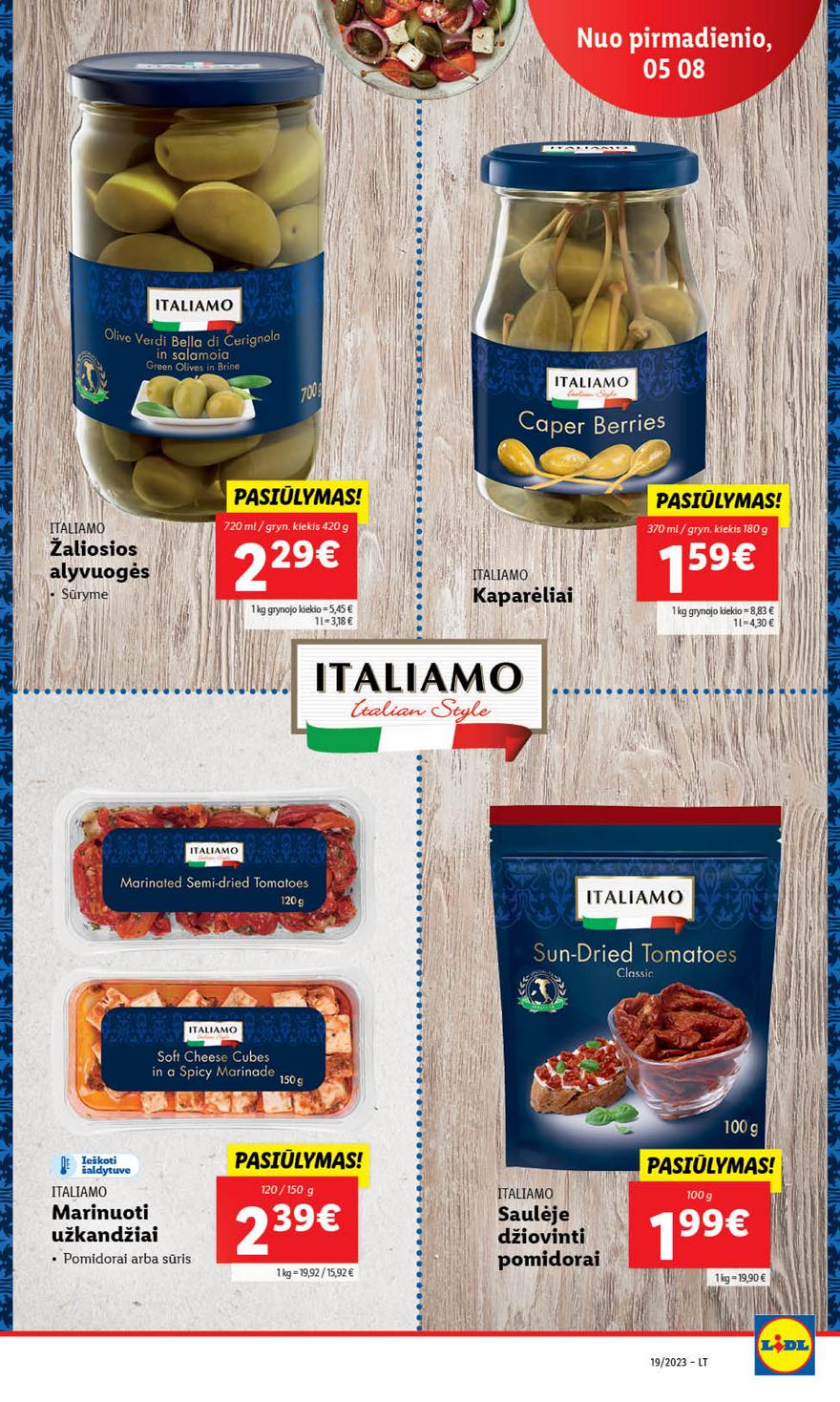 Lidl pasiūlymai akcijos nuo 
  2023-05-08 iki 
  2023-05-14 | Leidinukas.lt puslapis 24