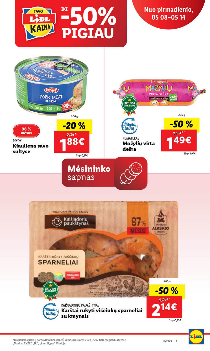 Lidl pasiūlymai akcijos nuo 
  2023-05-08 iki 
  2023-05-14 | Leidinukas.lt puslapis 38