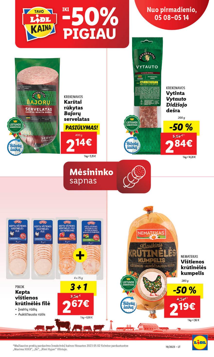 Lidl pasiūlymai akcijos nuo 
  2023-05-08 iki 
  2023-05-14 | Leidinukas.lt puslapis 39