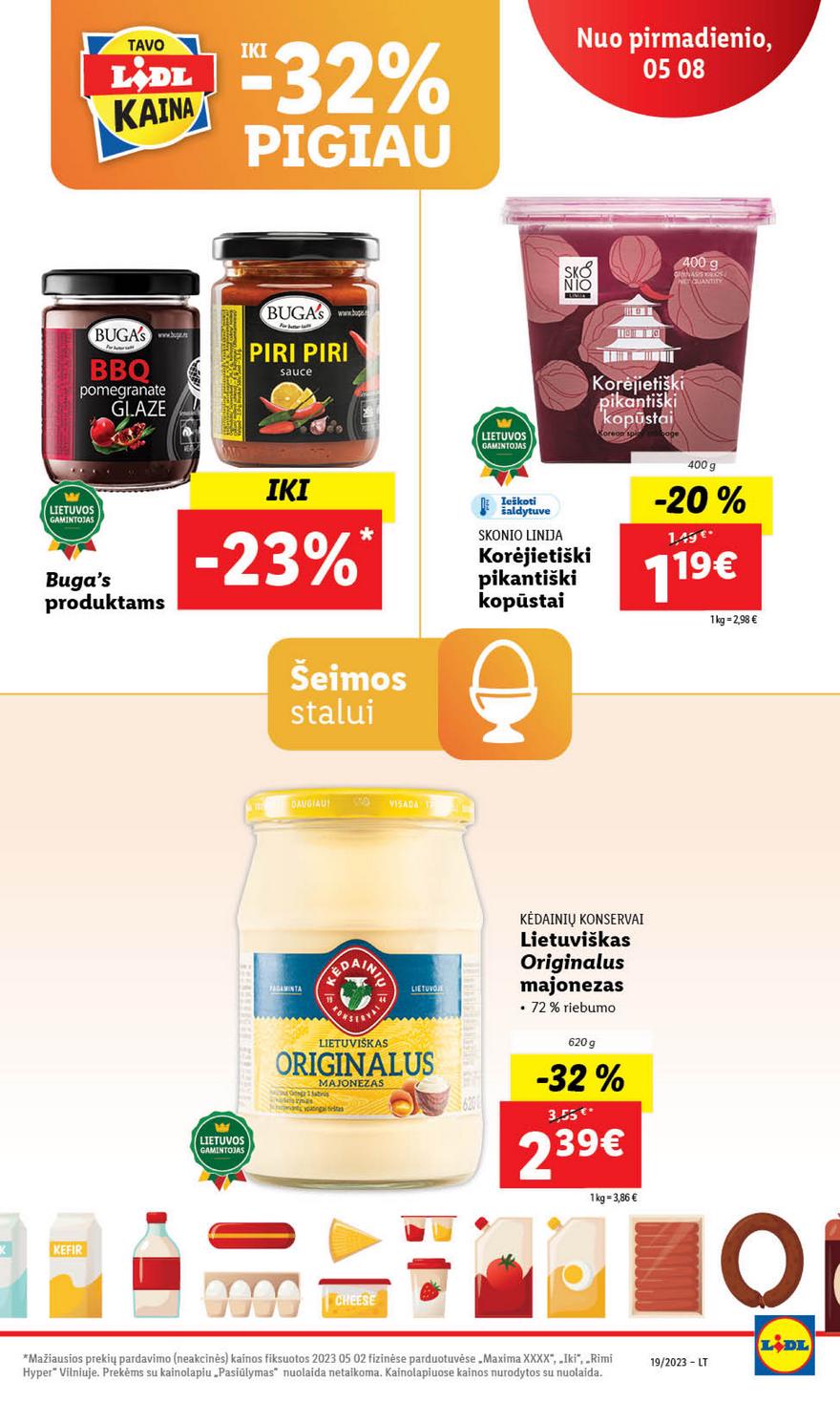 Lidl pasiūlymai akcijos nuo 
  2023-05-08 iki 
  2023-05-14 | Leidinukas.lt puslapis 50