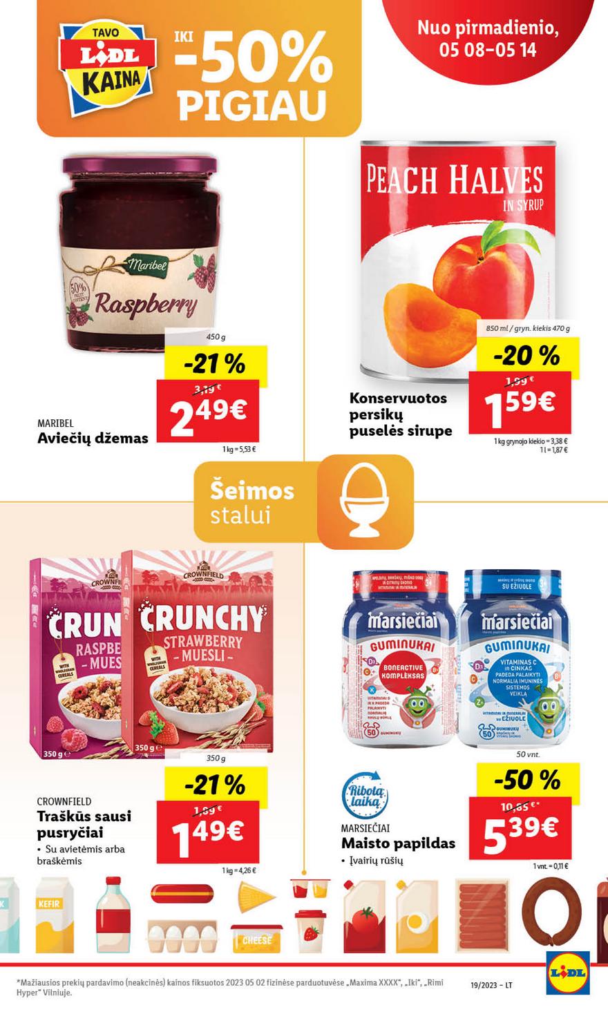 Lidl pasiūlymai akcijos nuo 
  2023-05-08 iki 
  2023-05-14 | Leidinukas.lt puslapis 51