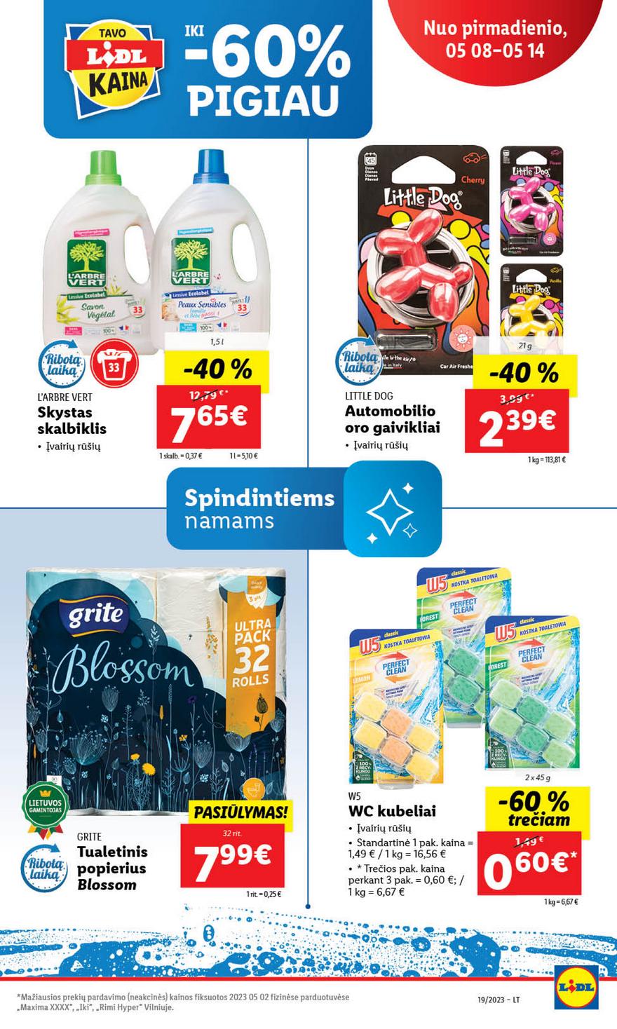 Lidl pasiūlymai akcijos nuo 
  2023-05-08 iki 
  2023-05-14 | Leidinukas.lt puslapis 61