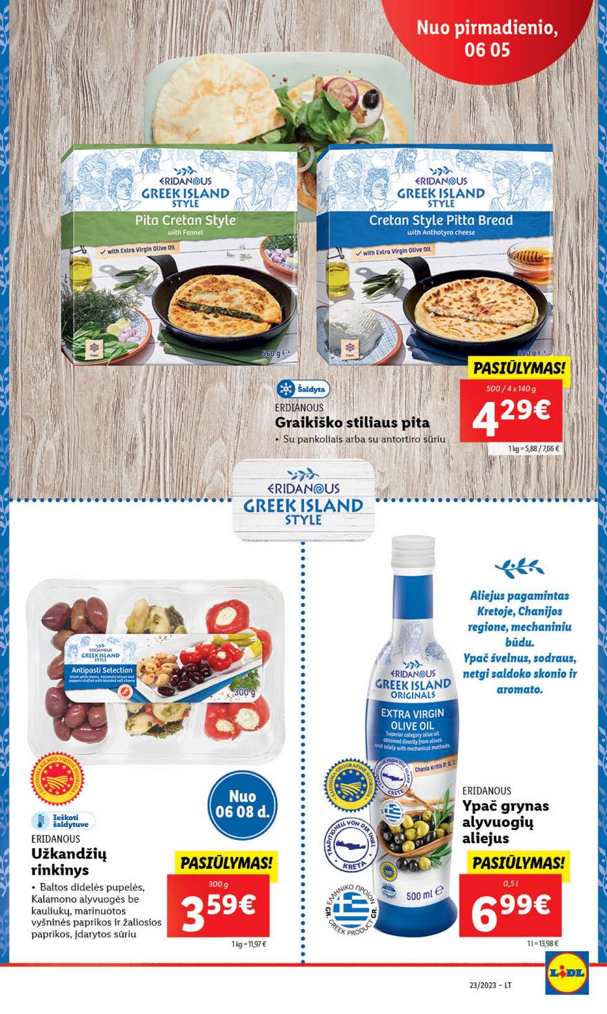 Lidl pasiūlymai akcijos nuo 
  2023-06-05 iki 
  2023-06-11 | Leidinukas.lt puslapis 23