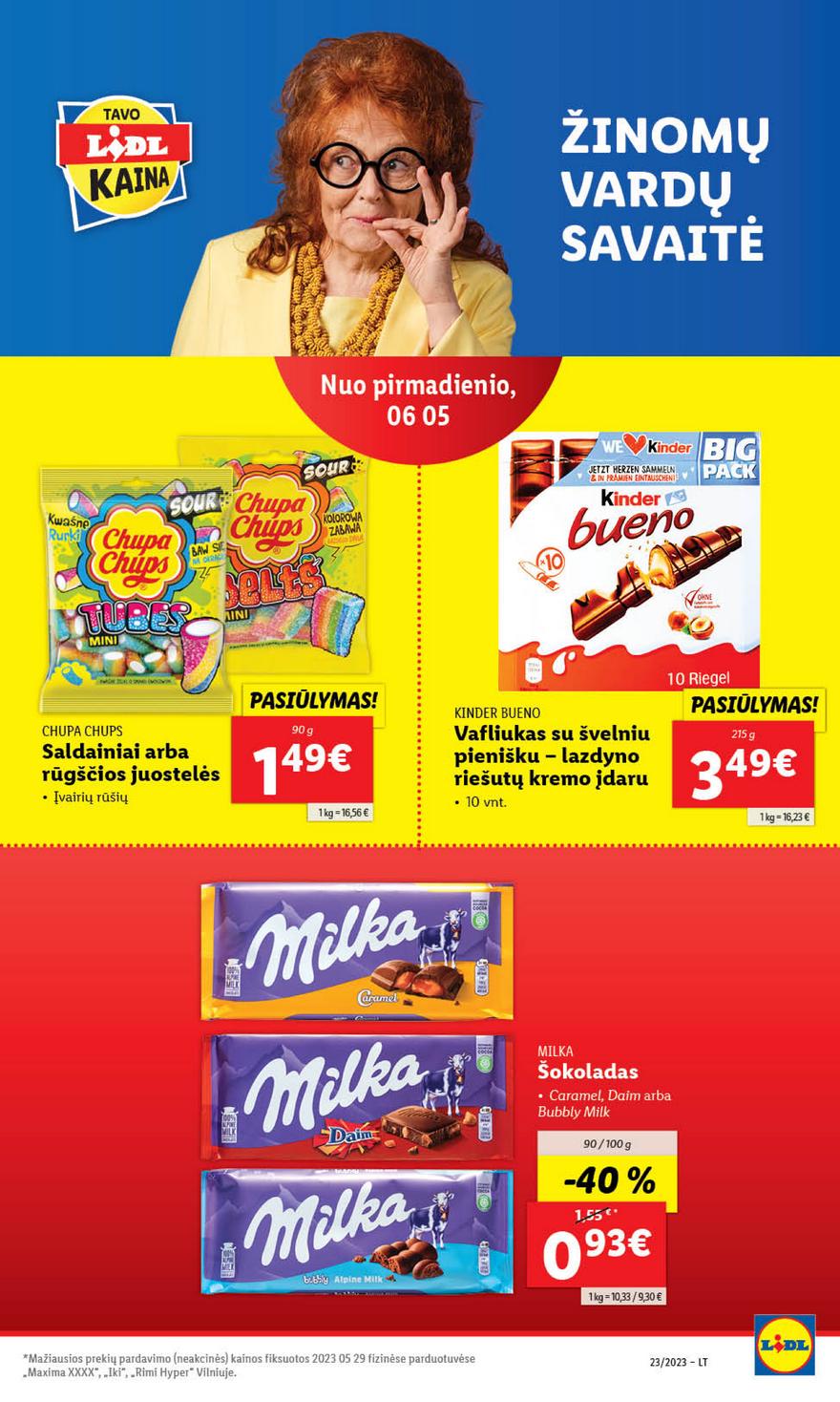 Lidl pasiūlymai akcijos nuo 
  2023-06-05 iki 
  2023-06-11 | Leidinukas.lt puslapis 36