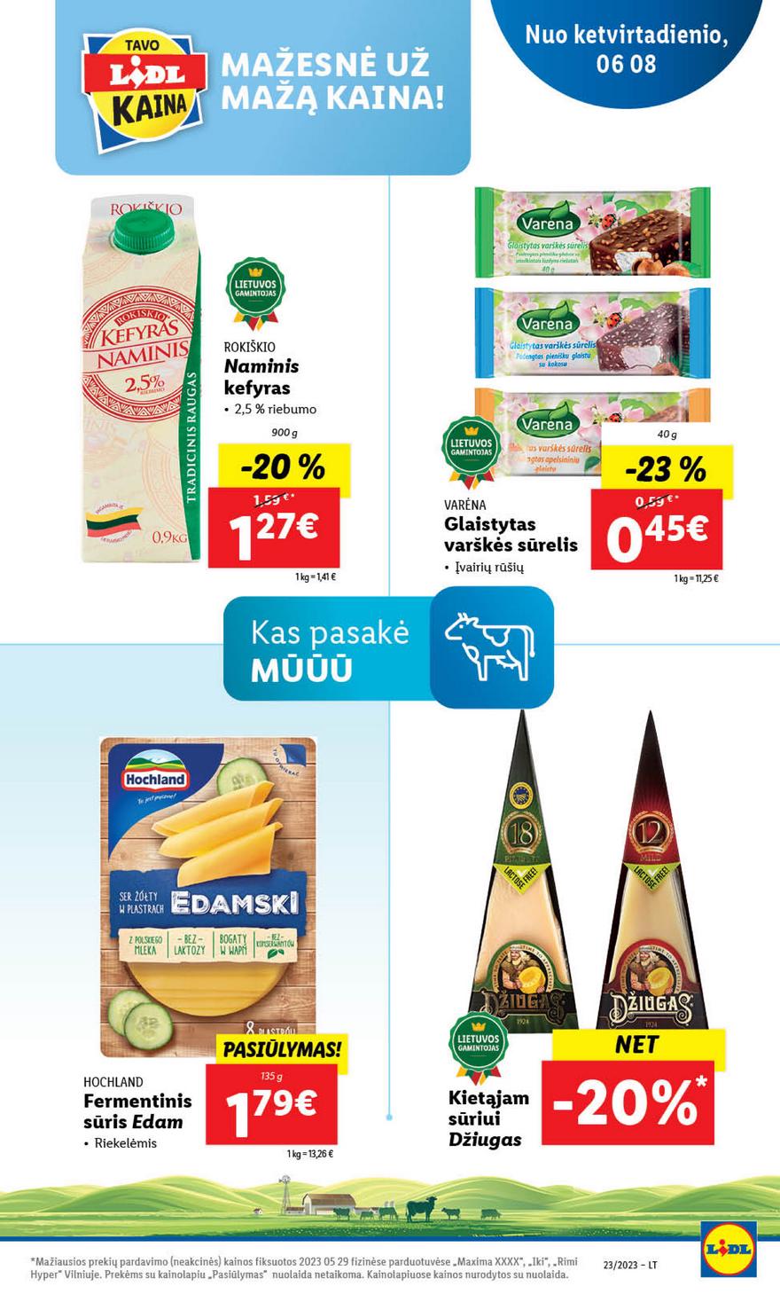 Lidl pasiūlymai akcijos nuo 
  2023-06-05 iki 
  2023-06-11 | Leidinukas.lt puslapis 60