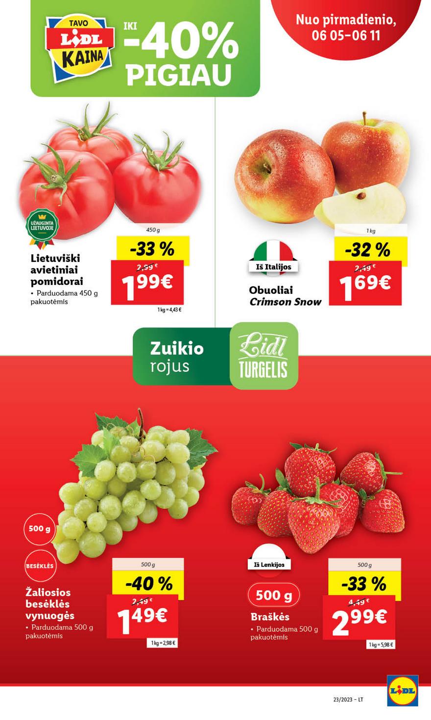 Lidl pasiūlymai akcijos nuo 
  2023-06-05 iki 
  2023-06-11 | Leidinukas.lt puslapis 7