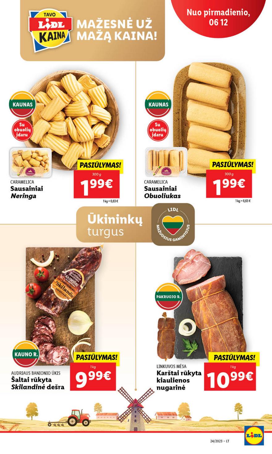 Lidl pasiūlymai akcijos nuo 
  2023-06-12 iki 
  2023-06-18 | Leidinukas.lt puslapis 15