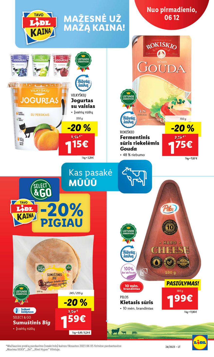 Lidl pasiūlymai akcijos nuo 
  2023-06-12 iki 
  2023-06-18 | Leidinukas.lt puslapis 42