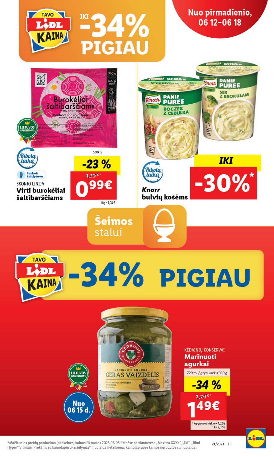 Lidl pasiūlymai akcijos nuo 
  2023-06-12 iki 
  2023-06-18 | Leidinukas.lt puslapis 49