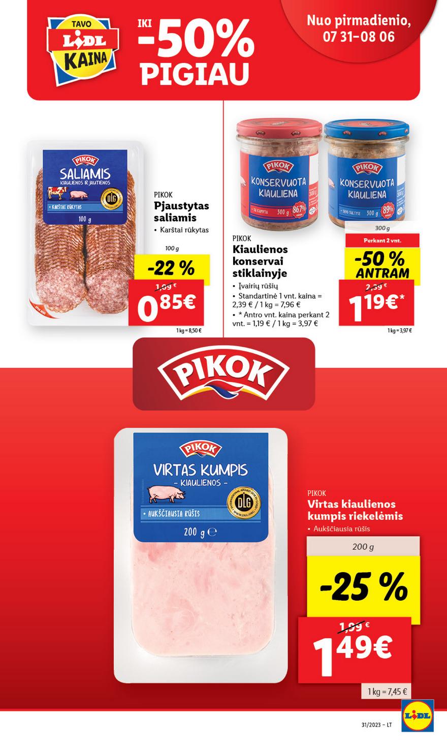 Lidl pasiūlymai akcijos nuo 
  2023-07-31 iki 
  2023-08-06 | Leidinukas.lt puslapis 29