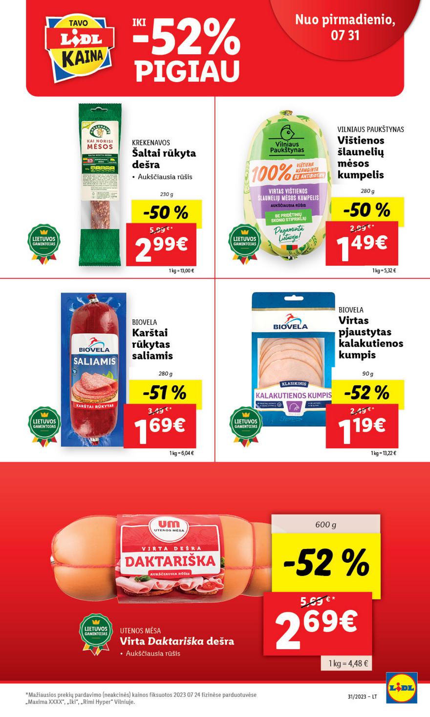 Lidl pasiūlymai akcijos nuo 
  2023-07-31 iki 
  2023-08-06 | Leidinukas.lt puslapis 30