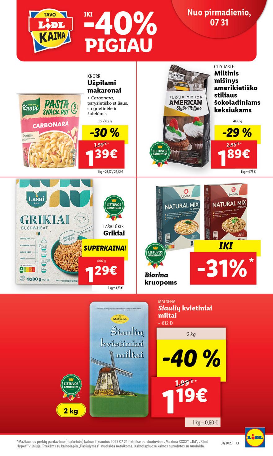 Lidl pasiūlymai akcijos nuo 
  2023-07-31 iki 
  2023-08-06 | Leidinukas.lt puslapis 36