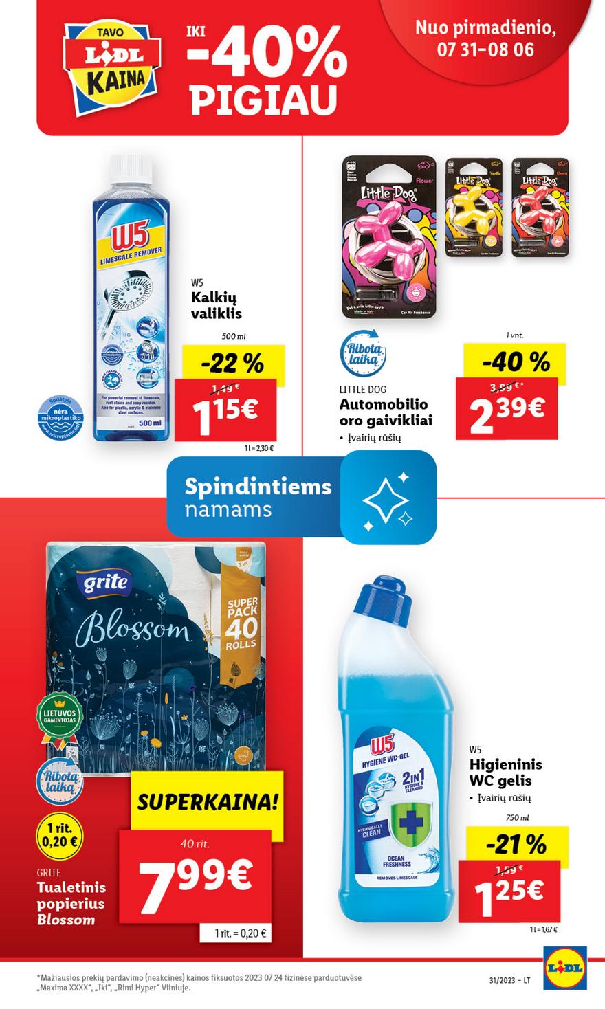 Lidl pasiūlymai akcijos nuo 
  2023-07-31 iki 
  2023-08-06 | Leidinukas.lt puslapis 46