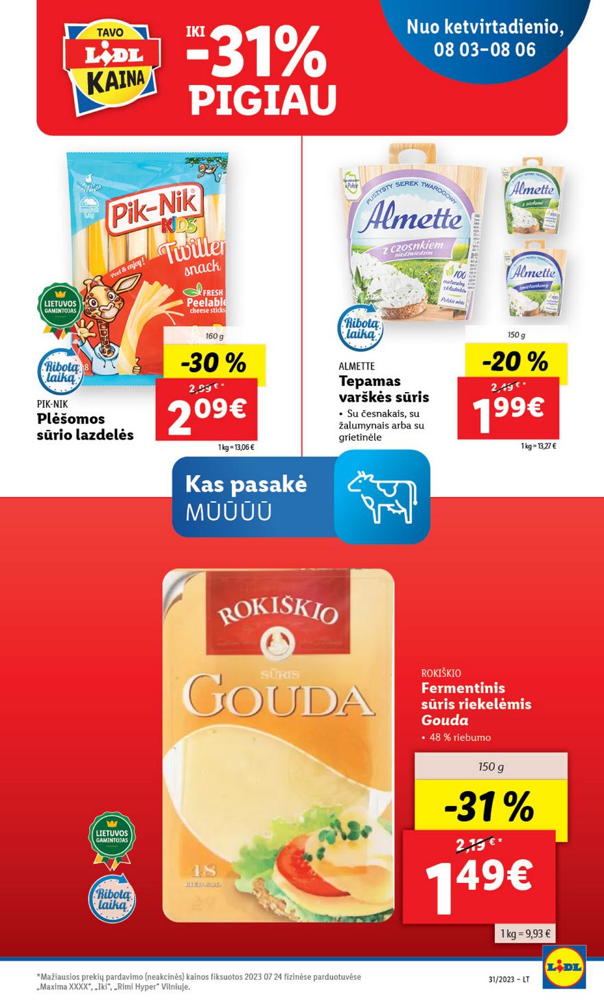 Lidl pasiūlymai akcijos nuo 
  2023-07-31 iki 
  2023-08-06 | Leidinukas.lt puslapis 56