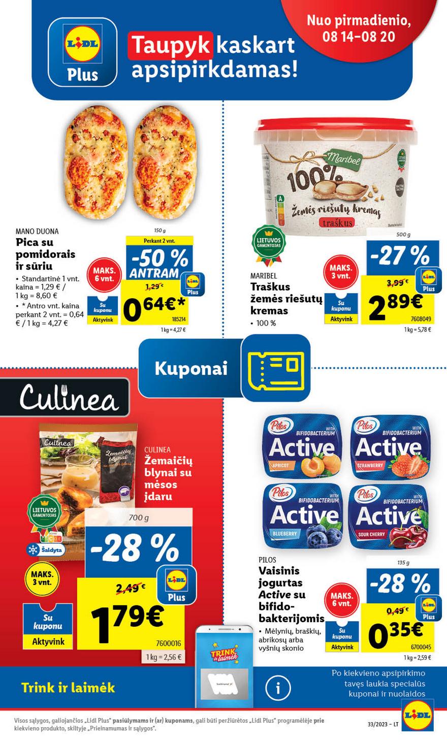 Lidl pasiūlymai akcijos nuo 
  2023-08-14 iki 
  2023-08-20 | Leidinukas.lt puslapis 24