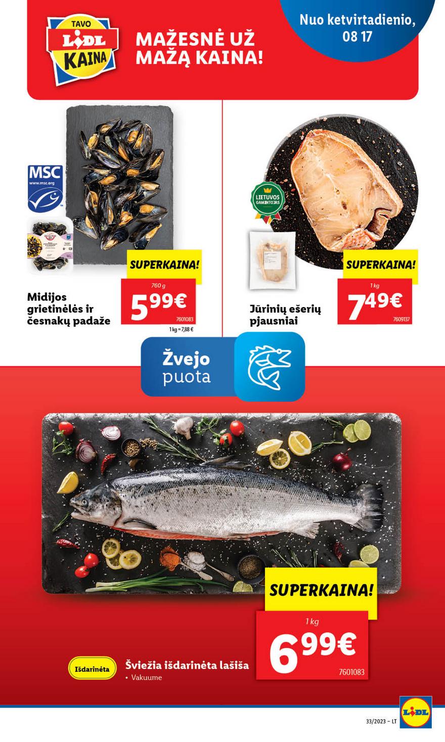 Lidl pasiūlymai akcijos nuo 
  2023-08-14 iki 
  2023-08-20 | Leidinukas.lt puslapis 34