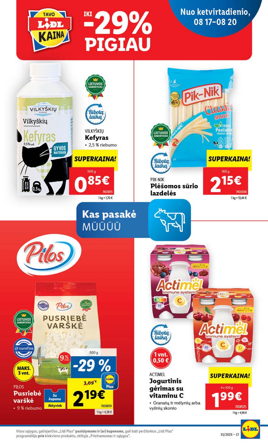 Lidl pasiūlymai akcijos nuo 
  2023-08-14 iki 
  2023-08-20 | Leidinukas.lt puslapis 55