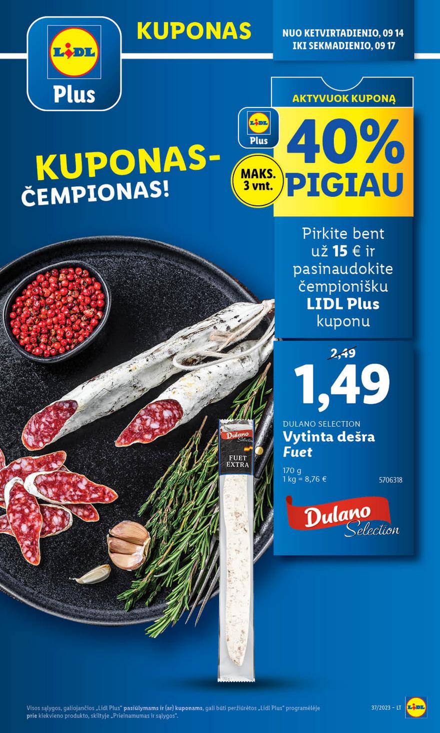 Lidl pasiūlymai akcijos nuo 
  2023-09-11 iki 
  2023-09-17 | Leidinukas.lt puslapis 11