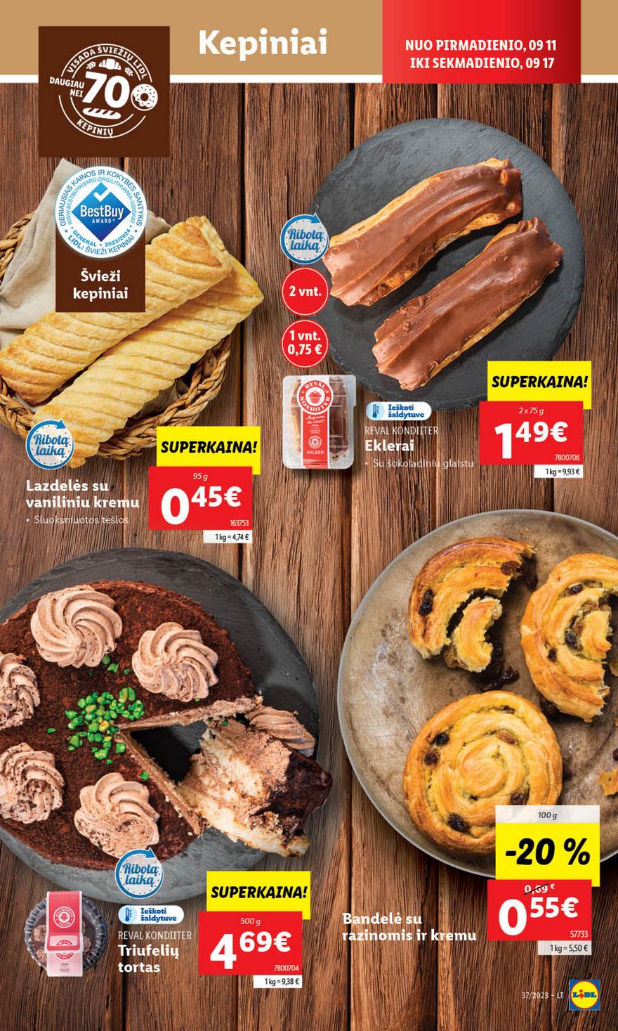 Lidl pasiūlymai akcijos nuo 
  2023-09-11 iki 
  2023-09-17 | Leidinukas.lt puslapis 15