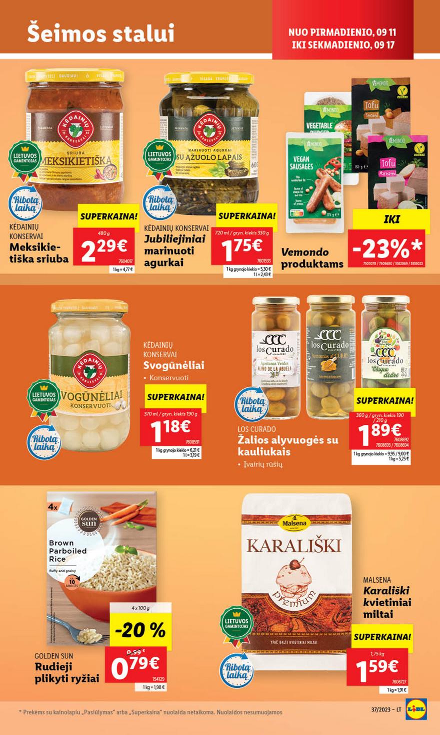 Lidl pasiūlymai akcijos nuo 
  2023-09-11 iki 
  2023-09-17 | Leidinukas.lt puslapis 22