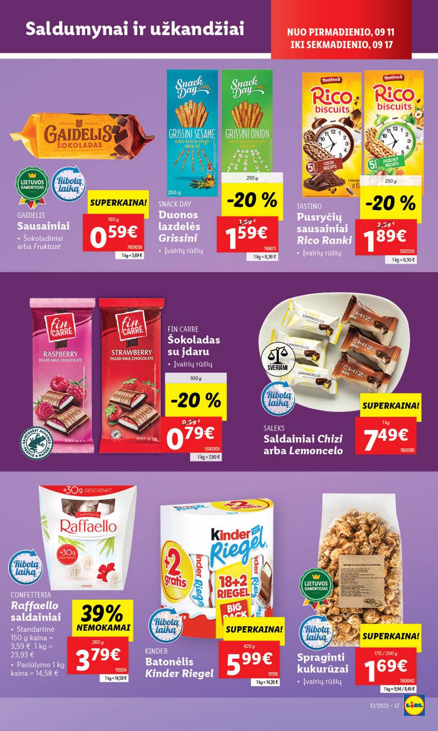 Lidl pasiūlymai akcijos nuo 
  2023-09-11 iki 
  2023-09-17 | Leidinukas.lt puslapis 26