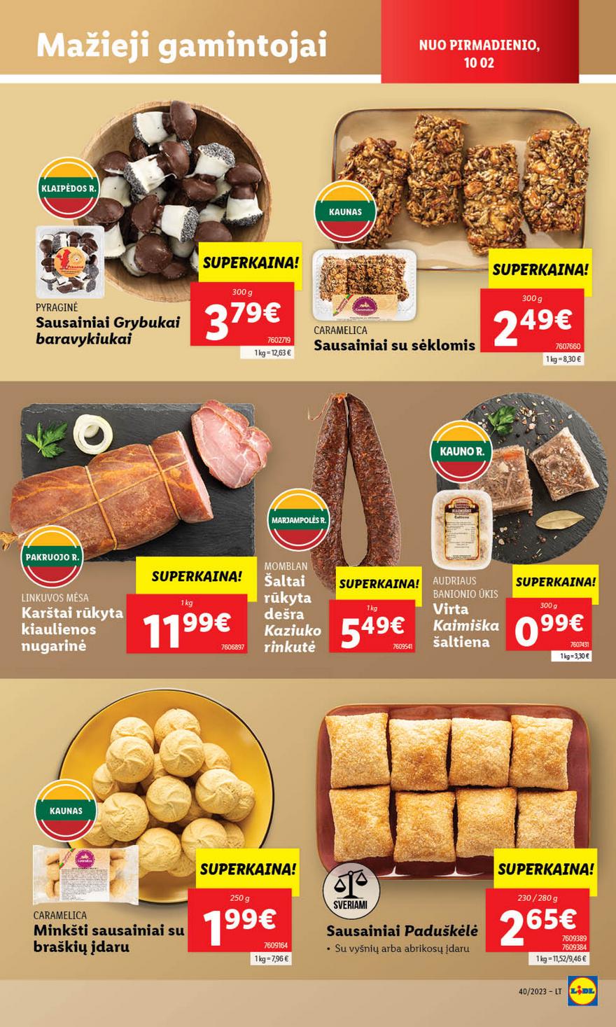 Lidl pasiūlymai akcijos nuo 
  2023-10-02 iki 
  2023-10-08 | Leidinukas.lt puslapis 15