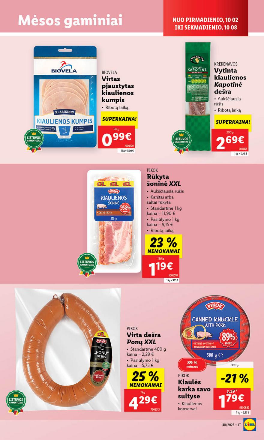 Lidl pasiūlymai akcijos nuo 
  2023-10-02 iki 
  2023-10-08 | Leidinukas.lt puslapis 19