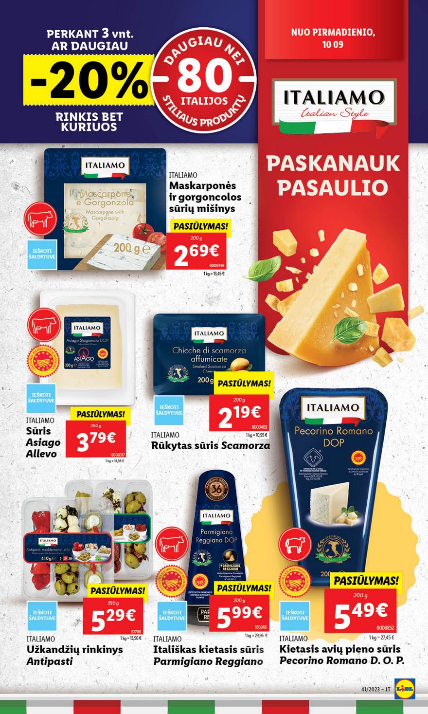 Lidl pasiūlymai akcijos nuo 
  2023-10-09 iki 
  2023-10-15 | Leidinukas.lt puslapis 18