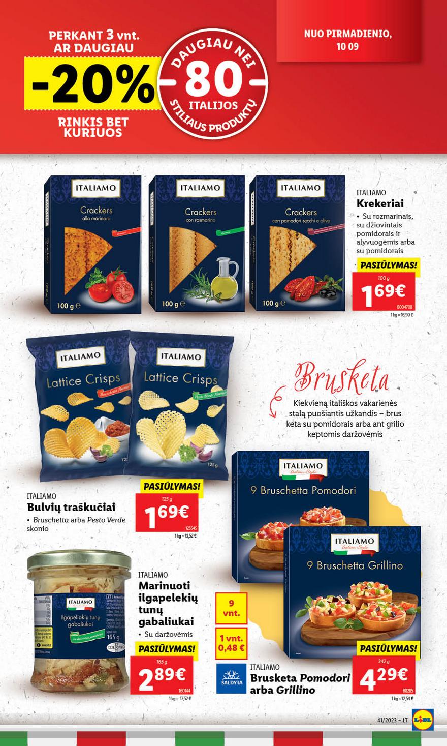 Lidl pasiūlymai akcijos nuo 
  2023-10-09 iki 
  2023-10-15 | Leidinukas.lt puslapis 21