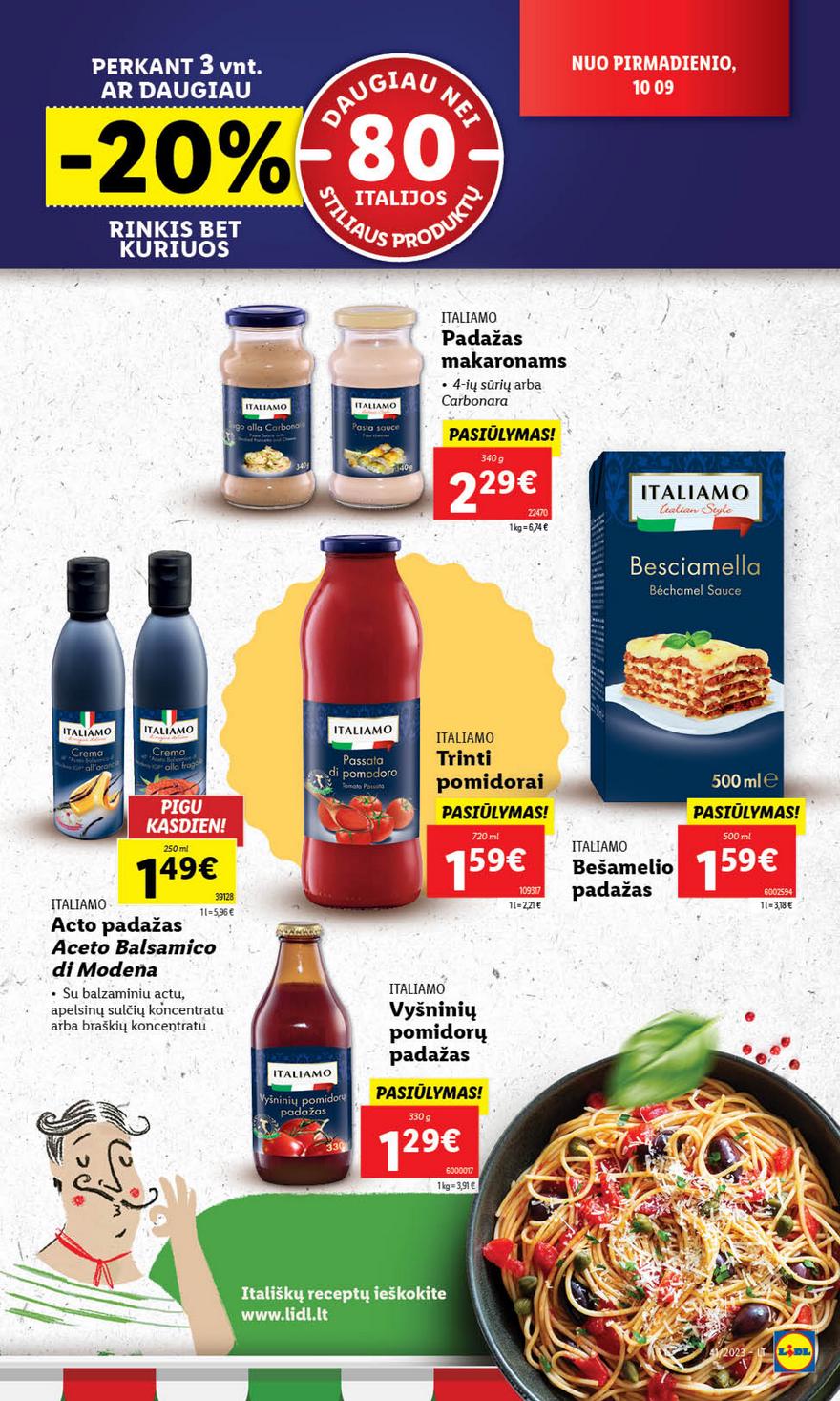 Lidl pasiūlymai akcijos nuo 
  2023-10-09 iki 
  2023-10-15 | Leidinukas.lt puslapis 26