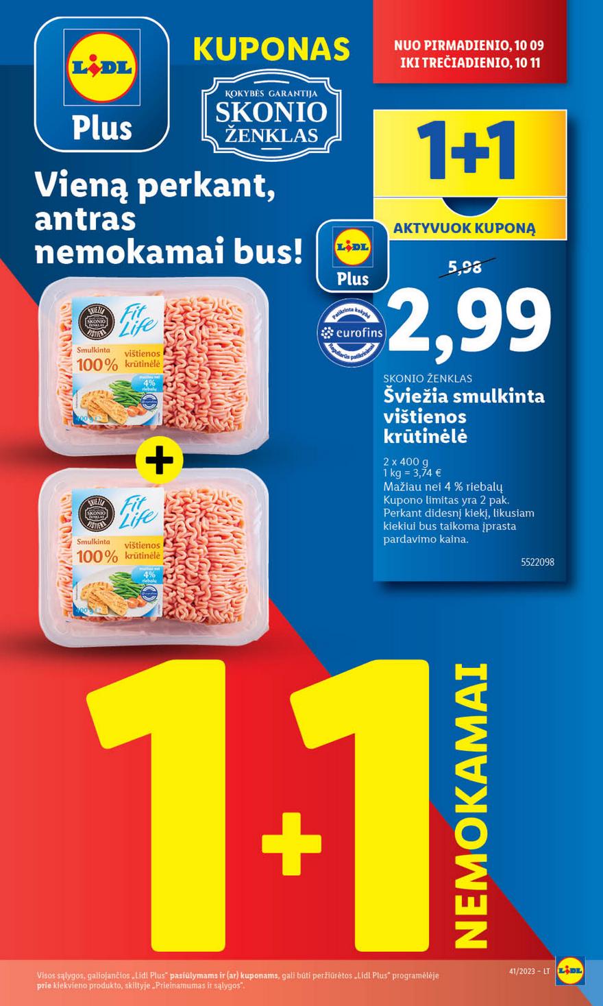 Lidl pasiūlymai akcijos nuo 
  2023-10-09 iki 
  2023-10-15 | Leidinukas.lt puslapis 6