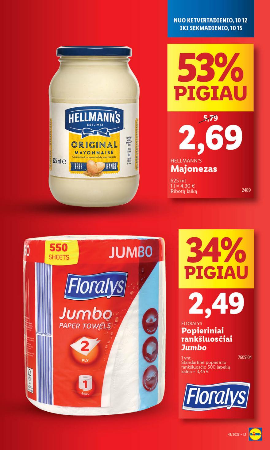 Lidl pasiūlymai akcijos nuo 
  2023-10-09 iki 
  2023-10-15 | Leidinukas.lt puslapis 63