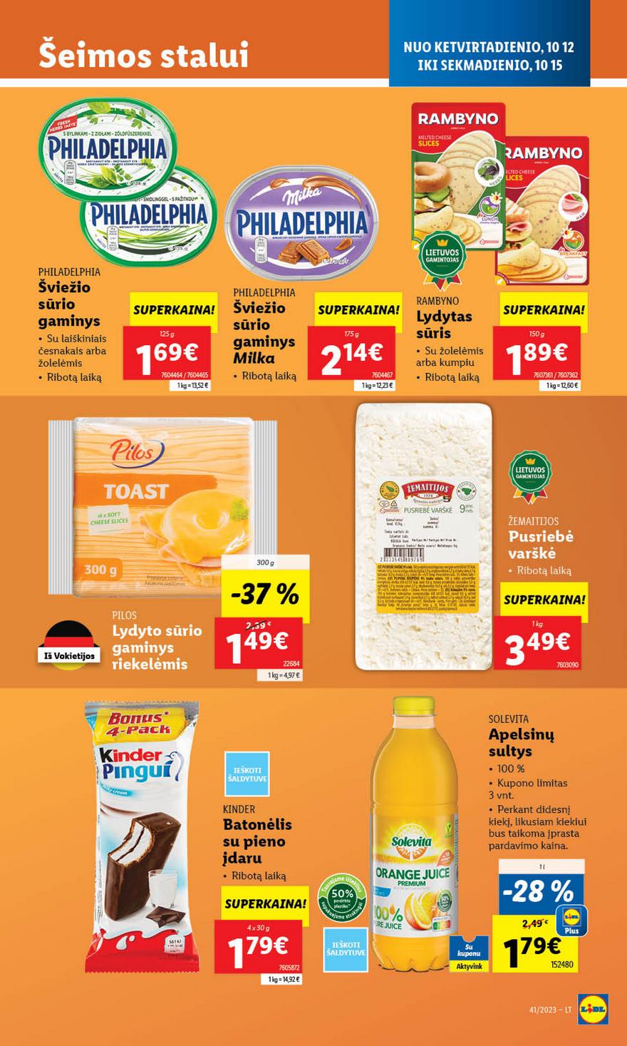 Lidl pasiūlymai akcijos nuo 
  2023-10-09 iki 
  2023-10-15 | Leidinukas.lt puslapis 65