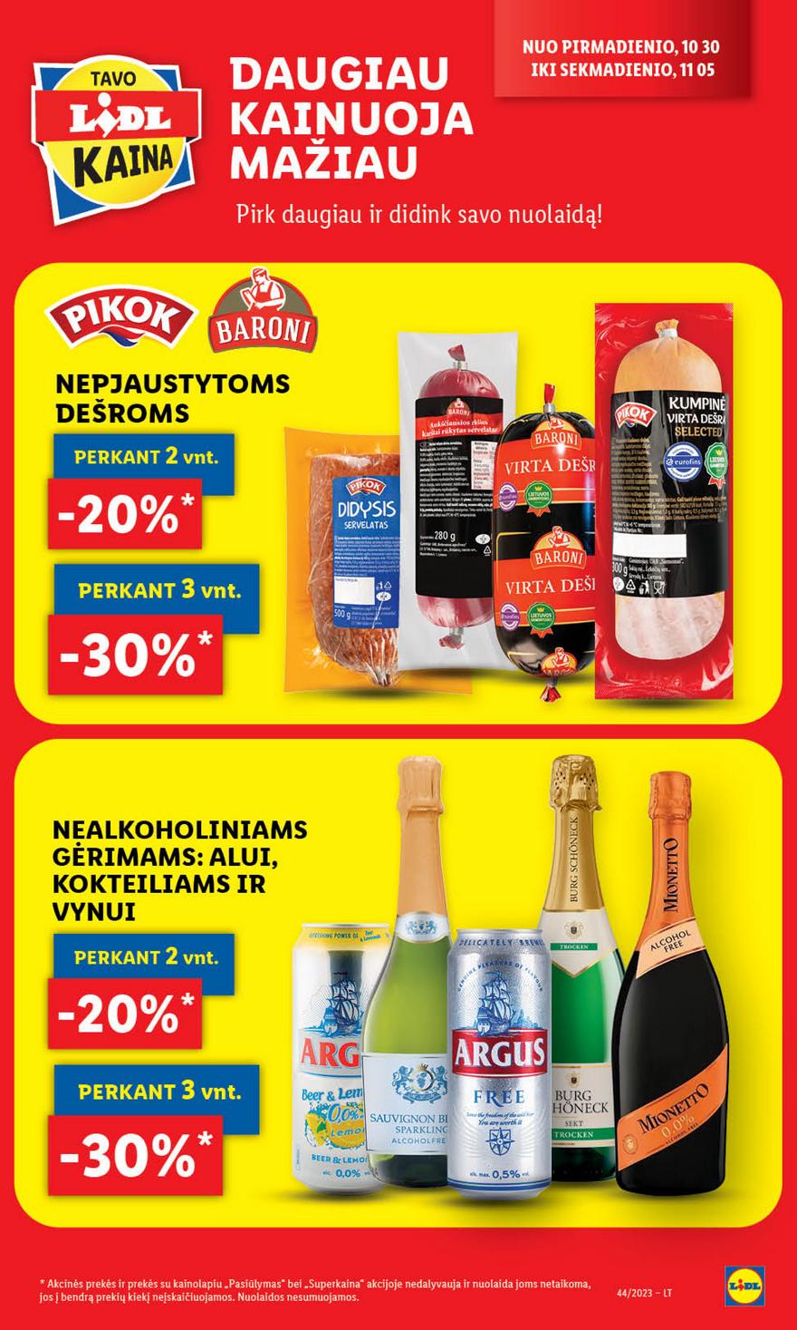 Lidl pasiūlymai akcijos nuo 
  2023-10-30 iki 
  2023-11-05 | Leidinukas.lt puslapis 15