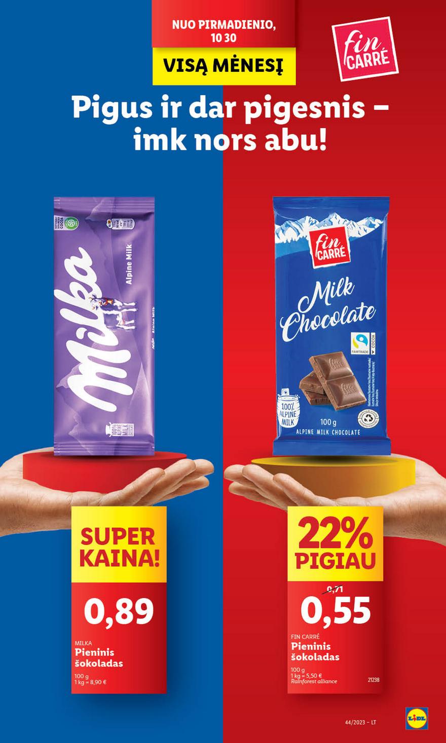 Lidl pasiūlymai akcijos nuo 
  2023-10-30 iki 
  2023-11-05 | Leidinukas.lt puslapis 17