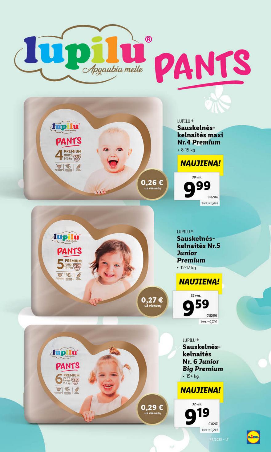 Lidl pasiūlymai akcijos nuo 
  2023-10-30 iki 
  2023-11-05 | Leidinukas.lt puslapis 38