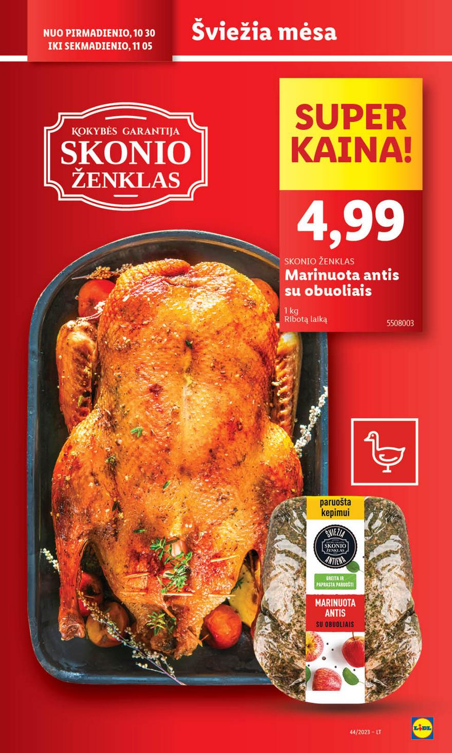 Lidl pasiūlymai akcijos nuo 
  2023-10-30 iki 
  2023-11-05 | Leidinukas.lt puslapis 6