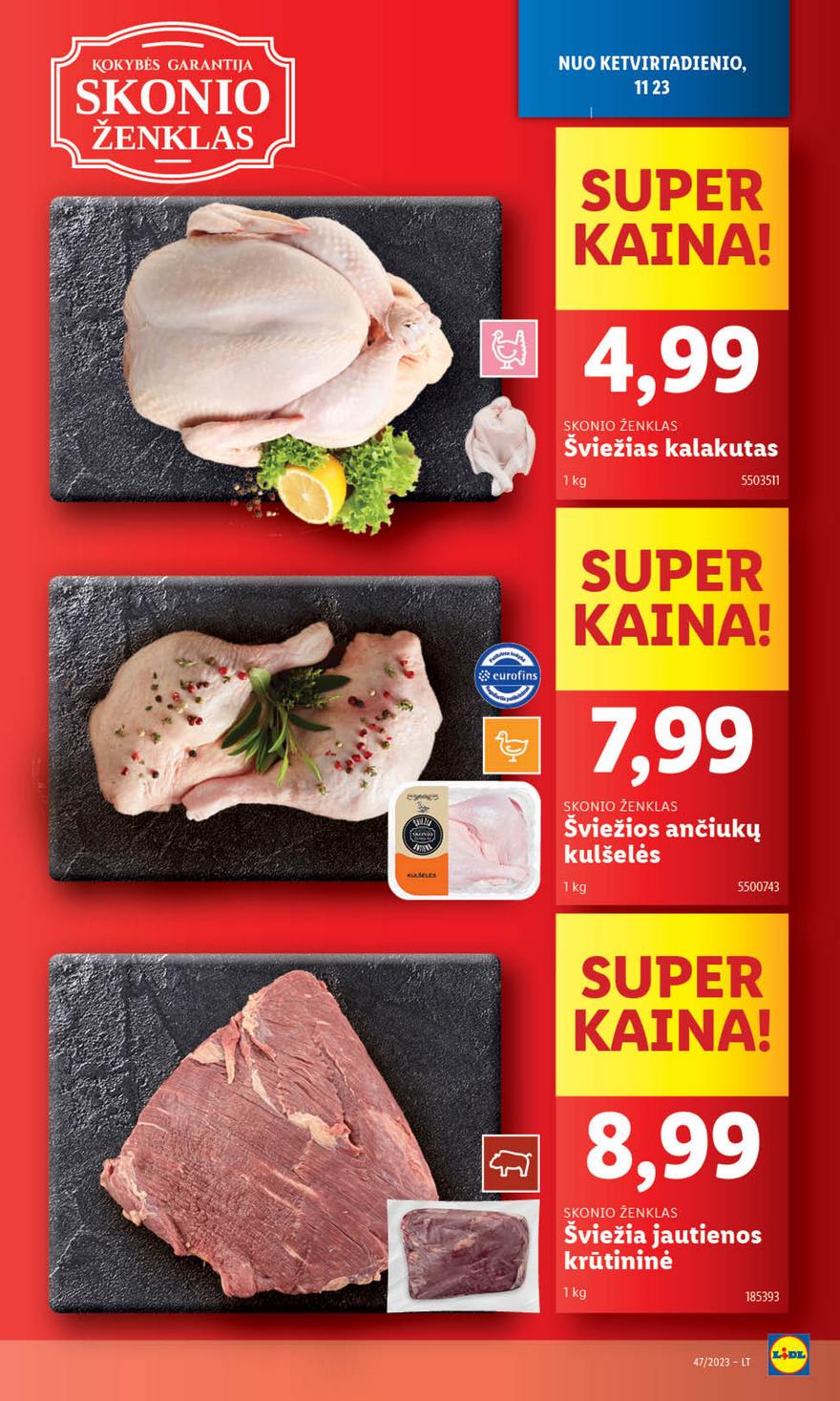 Lidl pasiūlymai akcijos nuo 
  2023-11-20 iki 
  2023-11-26 | Leidinukas.lt puslapis 41