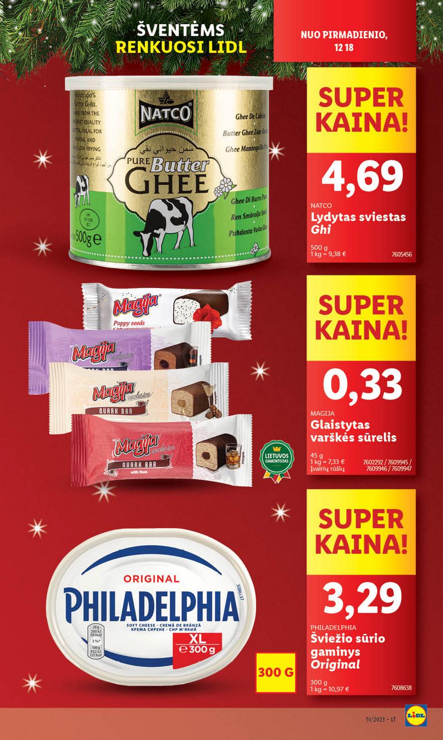 Lidl pasiūlymai akcijos nuo 
  2023-12-18 iki 
  2023-12-24 | Leidinukas.lt puslapis 12