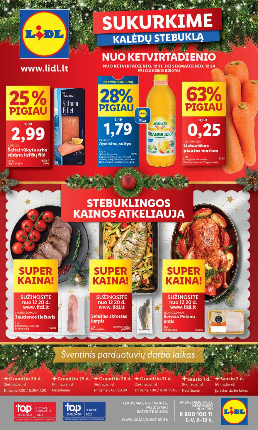 Lidl pasiūlymai akcijos nuo 
  2023-12-18 iki 
  2023-12-24 | Leidinukas.lt puslapis 58