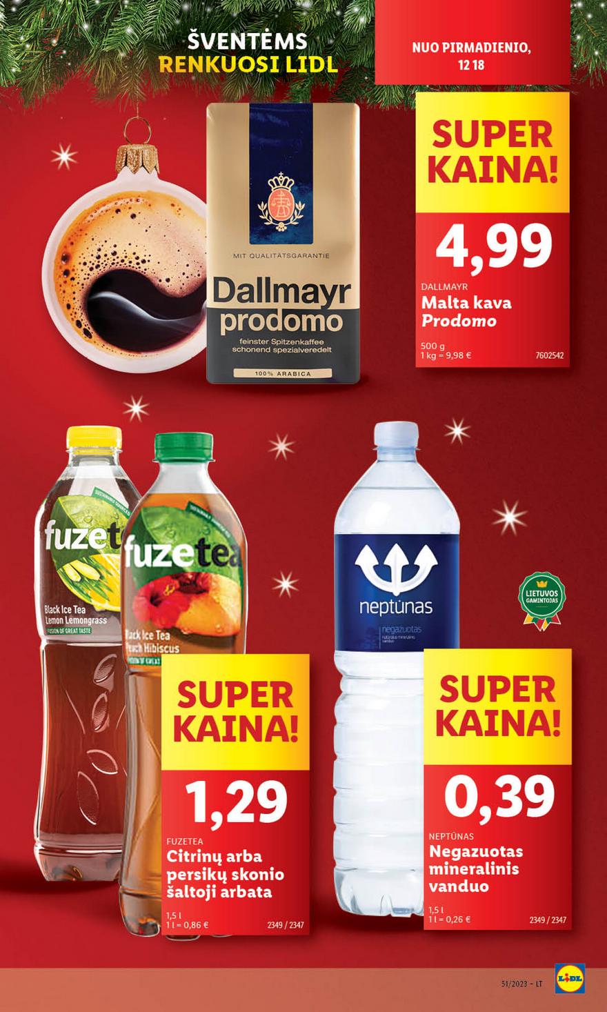 Lidl pasiūlymai akcijos nuo 
  2023-12-18 iki 
  2023-12-24 | Leidinukas.lt puslapis 10