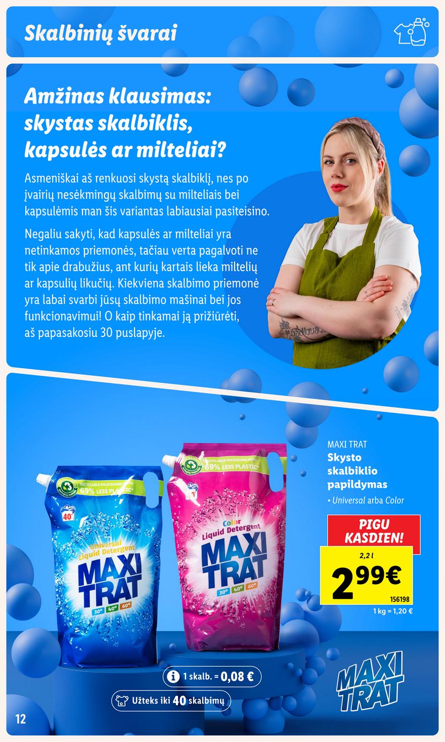 Lidl pasiūlymai akcijos nuo 
  2024-02-05 iki 
  2024-02-11 | Leidinukas.lt puslapis 12