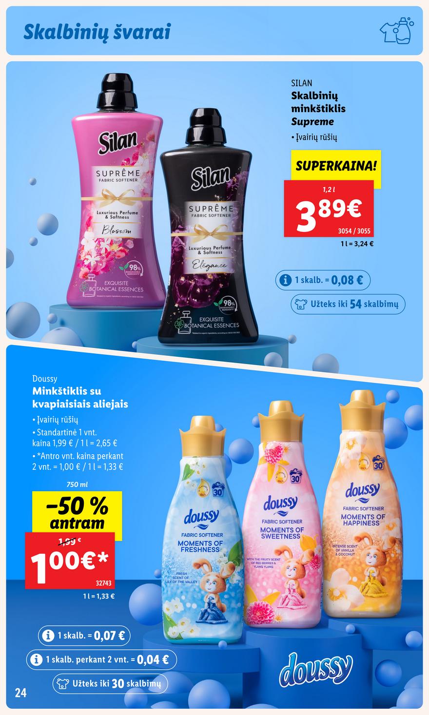 Lidl pasiūlymai akcijos nuo 
  2024-02-05 iki 
  2024-02-11 | Leidinukas.lt puslapis 24