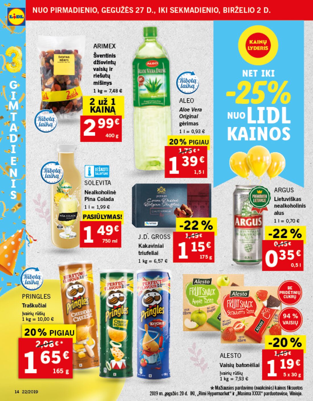 Lidl savaitinis leidinys akcijos nuo 
  2019-05-27 iki 
  2019-06-02 | Leidinukas.lt puslapis 15