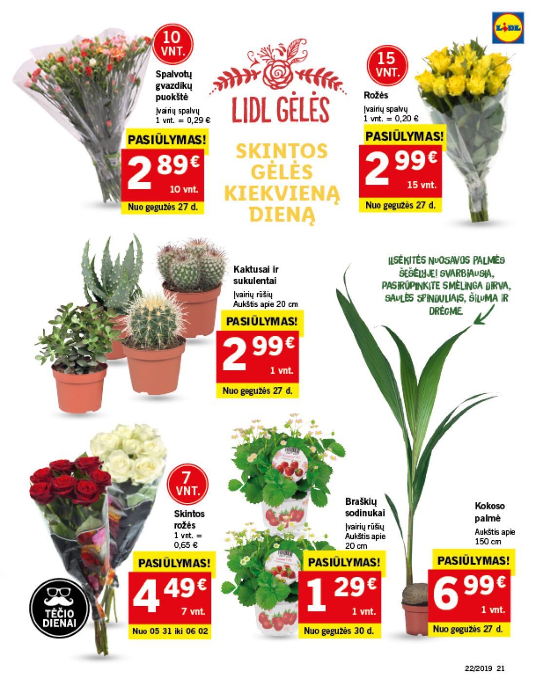 Lidl savaitinis leidinys akcijos nuo 
  2019-05-27 iki 
  2019-06-02 | Leidinukas.lt puslapis 22