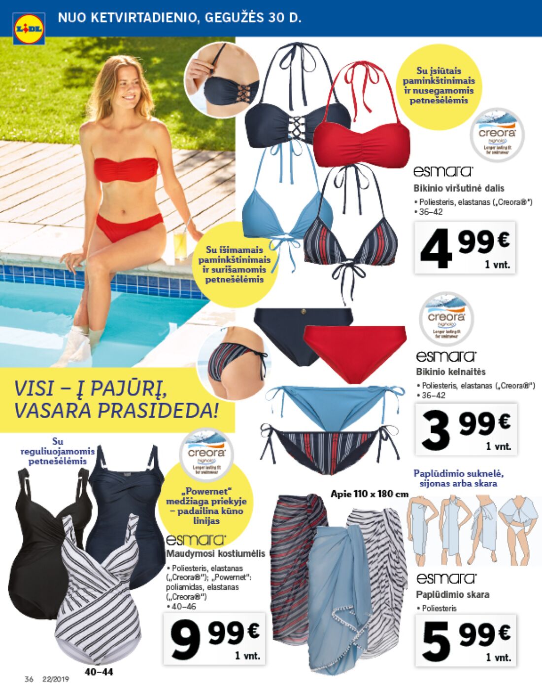 Lidl savaitinis leidinys akcijos nuo 
  2019-05-27 iki 
  2019-06-02 | Leidinukas.lt puslapis 37