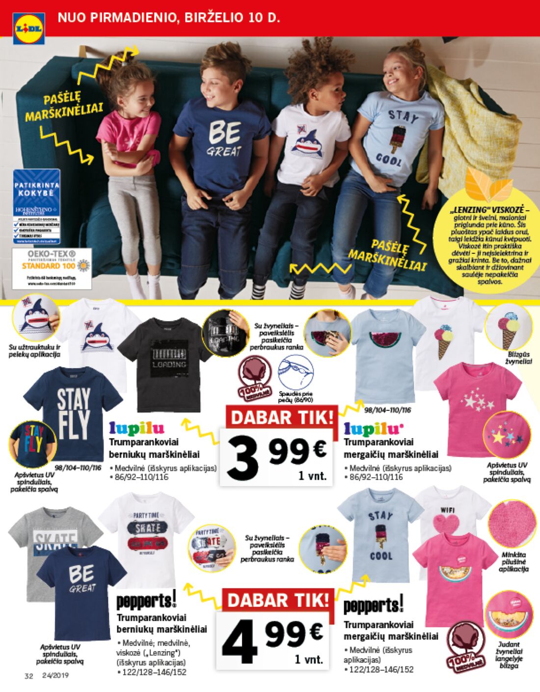 Lidl savaitinis leidinys akcijos nuo 
  2019-06-10 iki 
  2019-06-16 | Leidinukas.lt puslapis 32