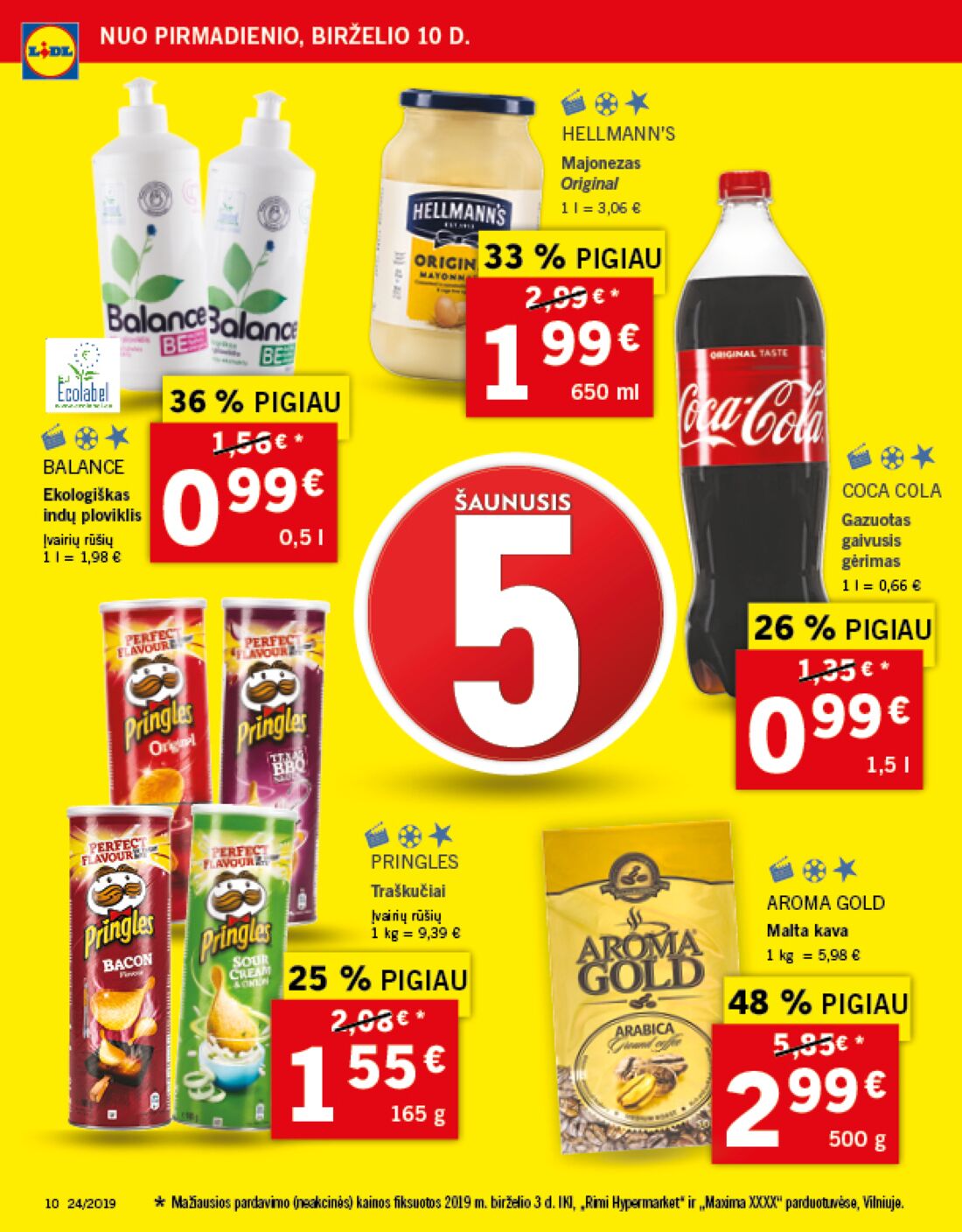 Lidl savaitinis leidinys akcijos nuo 
  2019-06-10 iki 
  2019-06-16 | Leidinukas.lt puslapis 10