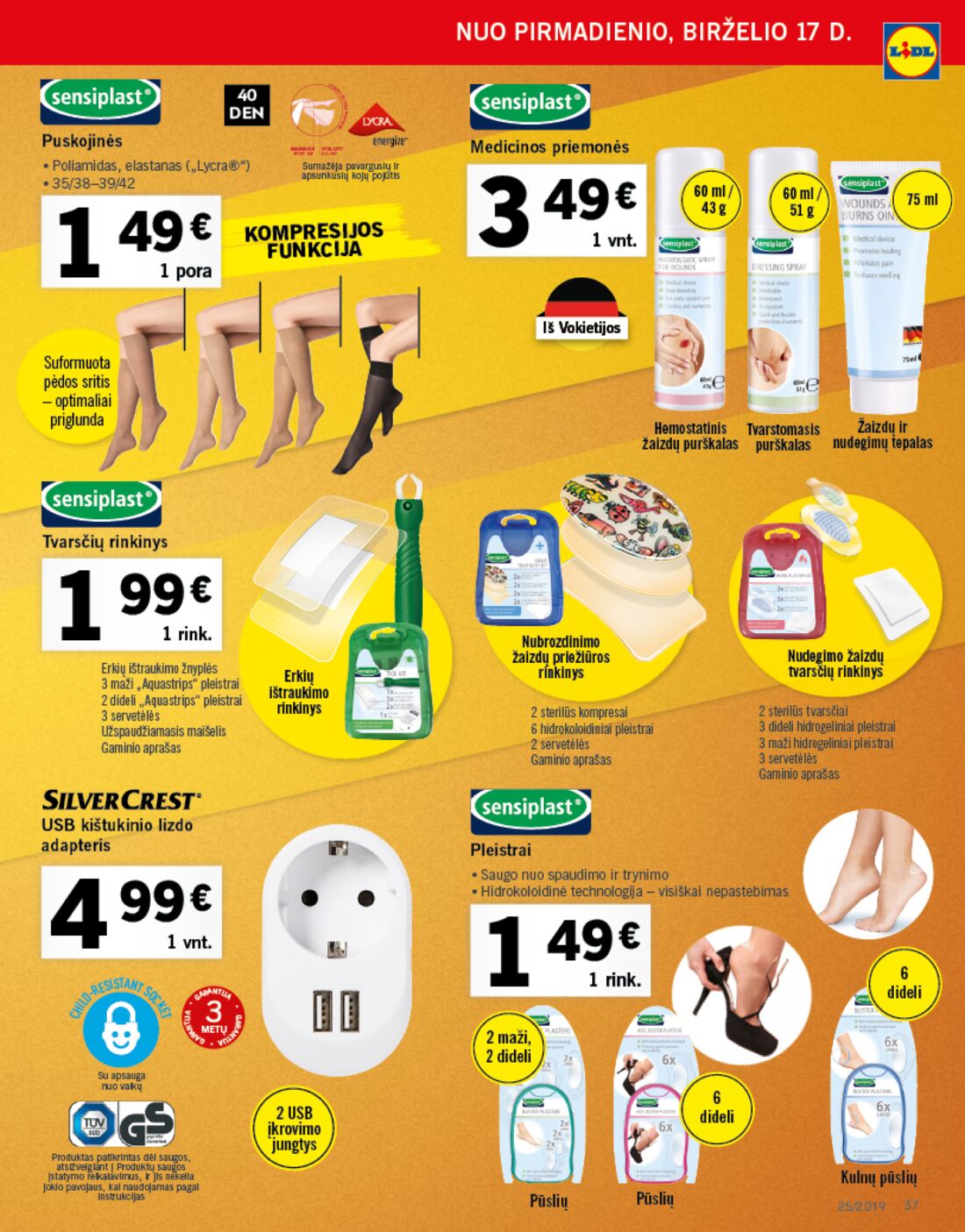 Lidl savaitinis leidinys akcijos nuo 
  2019-06-17 iki 
  2019-06-23 | Leidinukas.lt puslapis 37