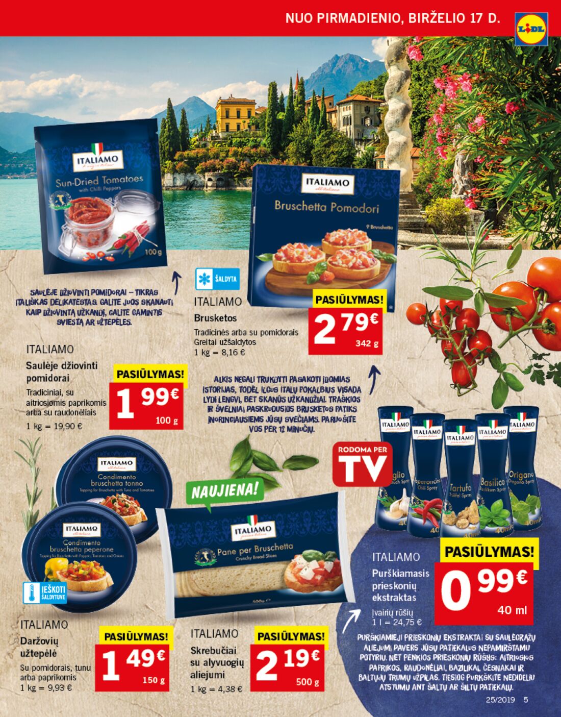 Lidl savaitinis leidinys akcijos nuo 
  2019-06-17 iki 
  2019-06-23 | Leidinukas.lt puslapis 5